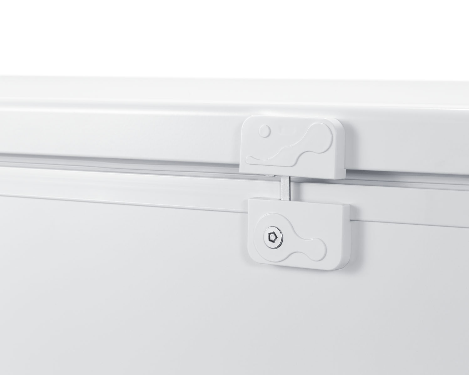 -30 C laboratory 19.8 cu.ft. chest freezer with stainless steel corner guards, NIST calibrated thermometer with alarm, and lock